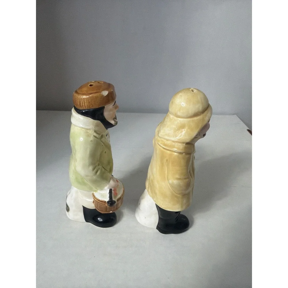 Vintage Josef Originals Fisherman Salt and Pepper Shakers Set Japan Nautical Cap